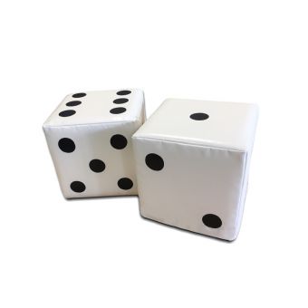 Soft Play Set of Dice ( 2 off )